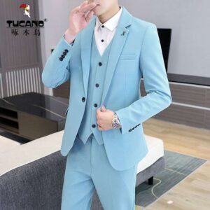 Elegant fashion 5 pcs formal suit