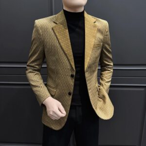 Glossy party blazer
